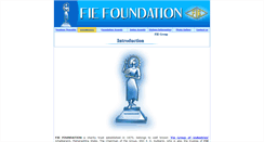 Desktop Screenshot of fiefoundation.org